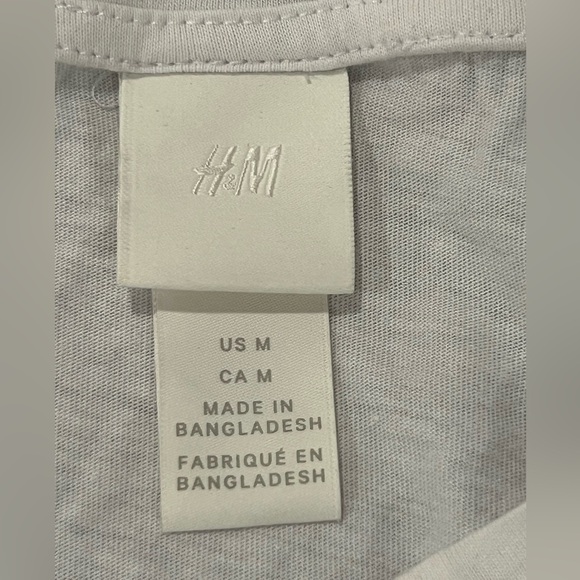 H&M women short sleeve t-shirt /size M - Picture 2 of 7